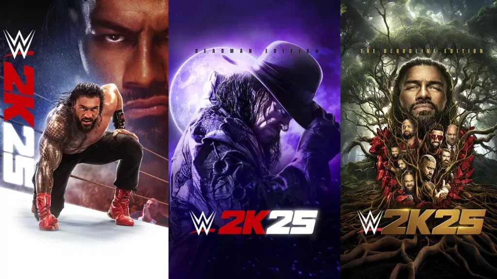 WWE 2K25 game cover acknowledges Tribal Chief Roman Reigns