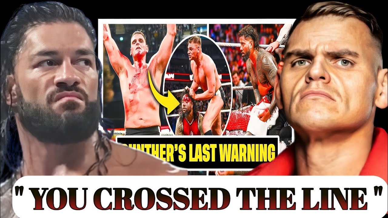 WWE EXPLOSIVE NEWS!! Gunther UNLEASHES FURY on Roman Reigns After Destroying Jimmy Uso: “BLOODLINE IS NOTHING BUT GARBAGE!”