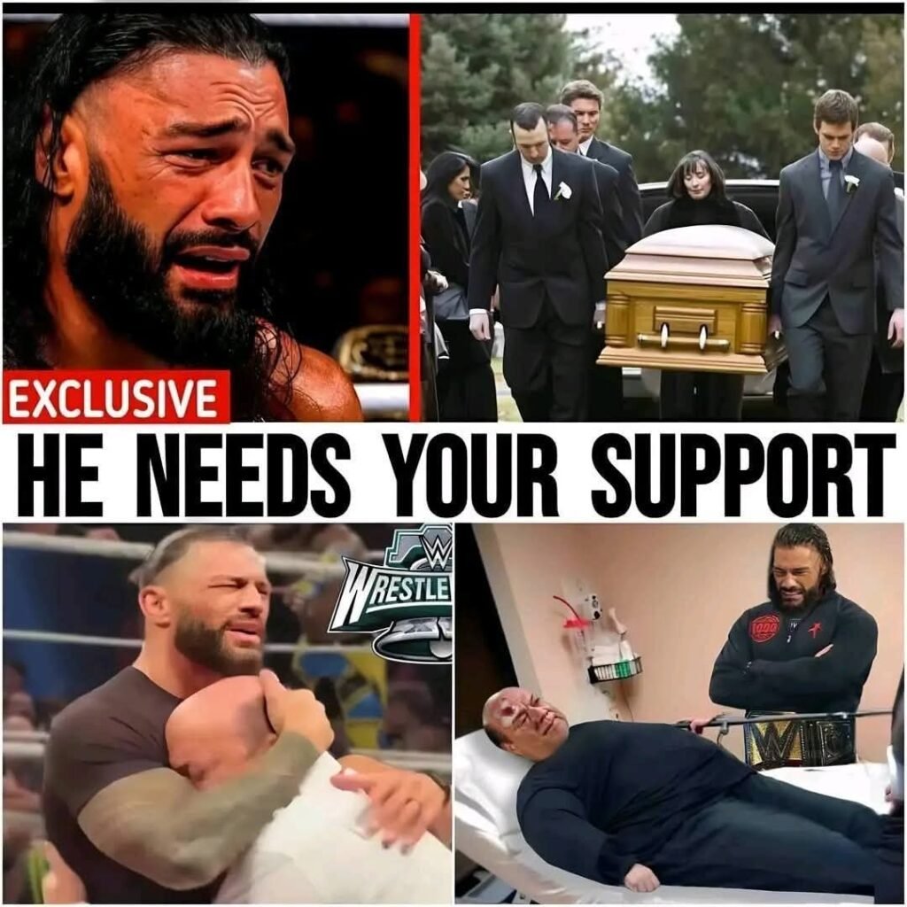 Roman Reigns Breaks Down in Tears After the Tragic Passing of Beloved WWE Superstar Due to Cancer