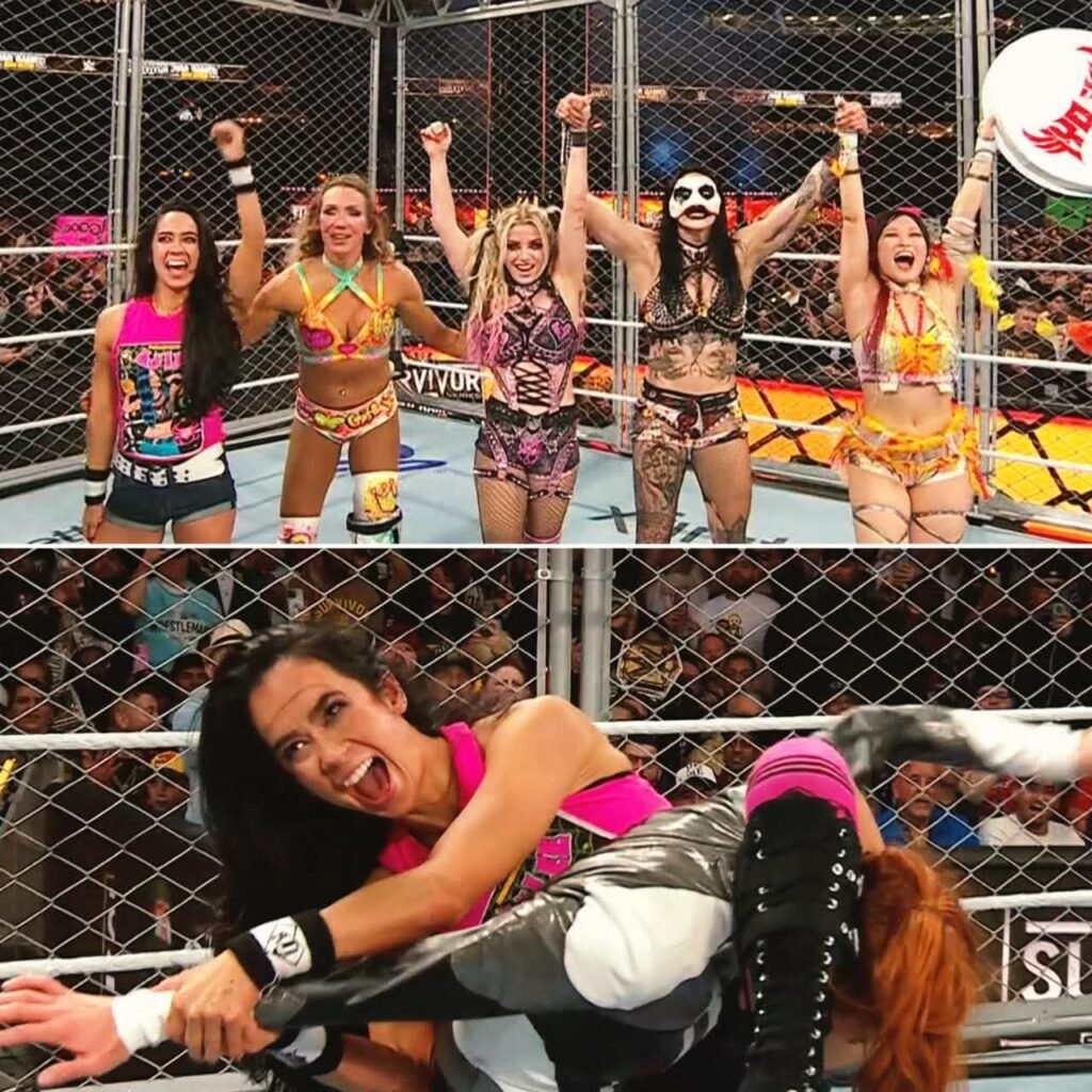 : RHYO, AJ Lee, Charlotte Flair & Alexa Bliss Dominate the 2025 Women’s WarGames Match – Full Breakdown & Analysis 🔥